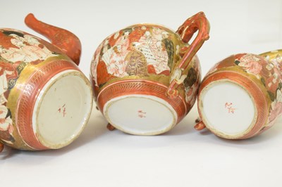 Lot 453 - 20th Century Japanese part tea set