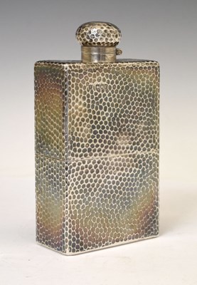 Lot 248 - Edward VII silver Goliath hip flask