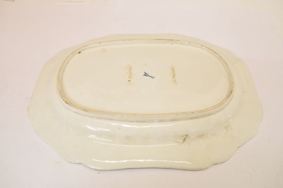 Lot 437 - Meissen porcelain meat plate