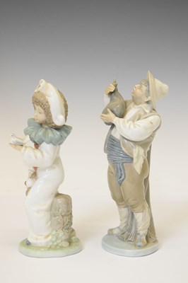 Lot 396 - Collection of Nao and Lladro figures