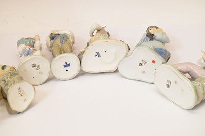 Lot 396 - Collection of Nao and Lladro figures