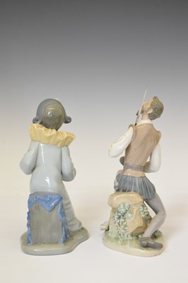 Lot 396 - Collection of Nao and Lladro figures