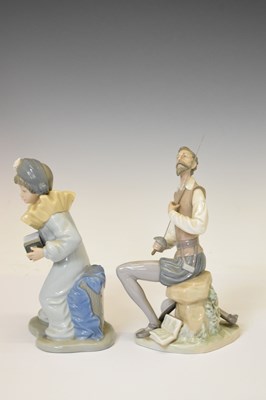 Lot 396 - Collection of Nao and Lladro figures