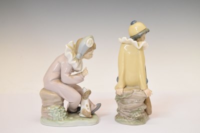 Lot 396 - Collection of Nao and Lladro figures