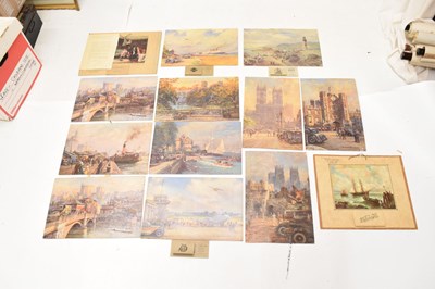 Lot 321 - Collection of circa 1930s-1950s calendars/calendar prints