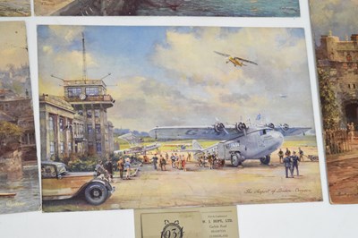 Lot 321 - Collection of circa 1930s-1950s calendars/calendar prints