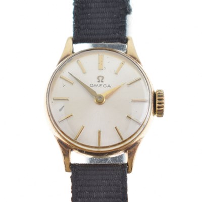 Lot 212 - Omega - Lady's 9ct gold cased cocktail watch