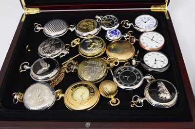 Lot 84 - Twenty-seven modern pocket watches