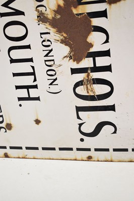 Lot 356 - Harvey Nichols enamel sign