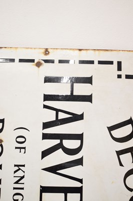 Lot 356 - Harvey Nichols enamel sign