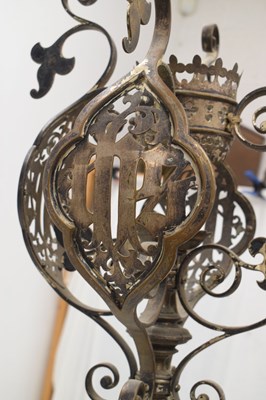 Lot 616 - Victorian Gothic revival lantern