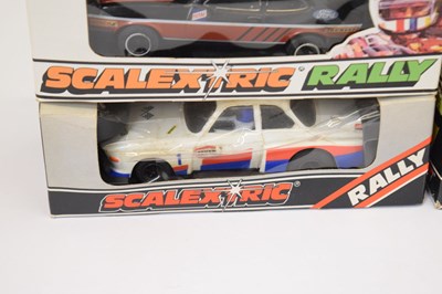 Lot 311 - Scalextric Rally - Four boxed slot cars