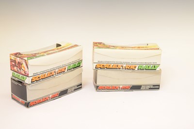 Lot 311 - Scalextric Rally - Four boxed slot cars