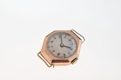Lot 80 - Winegapters - Lady's 9ct gold cocktail watch and two others