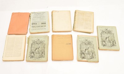 Lot 492 - Nine vols. Charles Dickens' Works