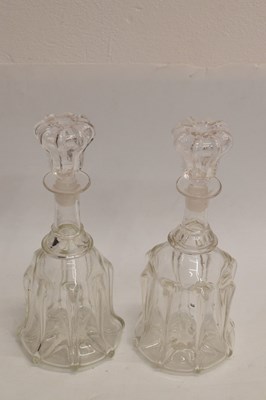 Lot 665 - Quantity of decanters and stand