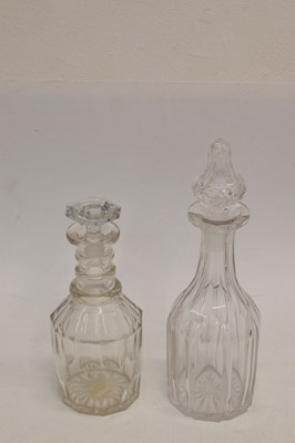 Lot 665 - Quantity of decanters and stand