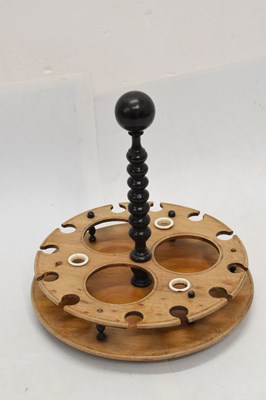 Lot 665 - Quantity of decanters and stand