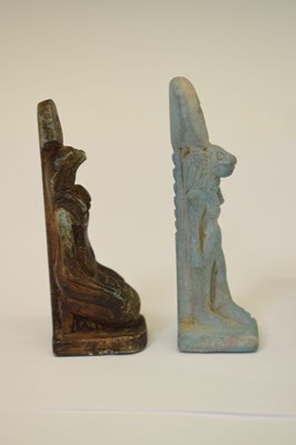 Lot 323 - Five small Egyptian shabti figures