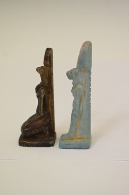 Lot 323 - Five small Egyptian shabti figures