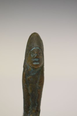 Lot 325 - Bronze Age Ibero-Celtic alloy votive figure