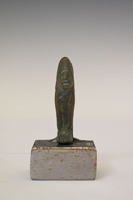 Lot 325 - Bronze Age Ibero-Celtic alloy votive figure