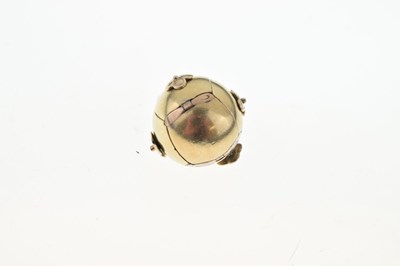 Lot 101 - Masonic orb pendant