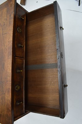 Lot 632 - Early 18th century walnut chest of drawers