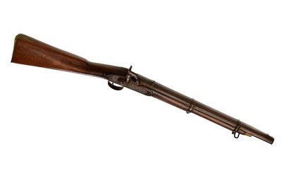 Lot 371 - Victorian smooth bore percussion carbine