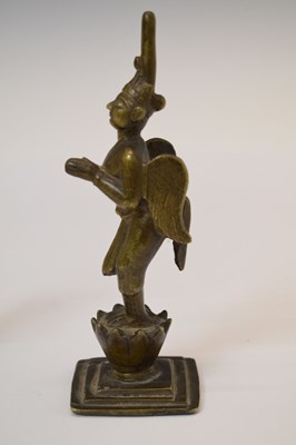 Lot 482 - Two Indian bronze figures