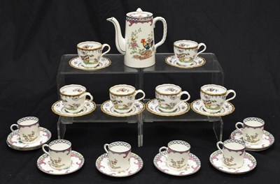 Lot 640 - Aynsley coffee set