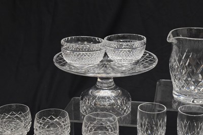 Lot 413 - Waterford - Suite of Boyne pattern cut crystal glass