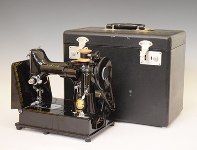 Lot 249 - Singer 222K electric sewing machine