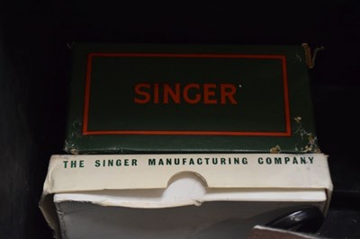 Lot 249 - Singer 222K electric sewing machine