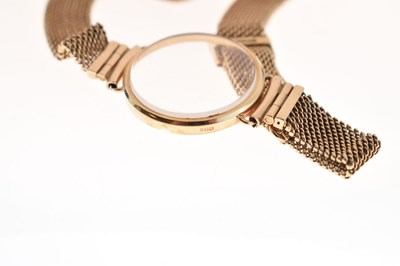 Lot 82 - Tissot - Lady's 9ct gold bracelet watch