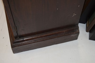 Lot 82 - Early to mid 19th century mahogany Estate-made bookcase on cabinet