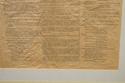 Lot 13 - World War II era German Third Reich propaganda leaflet ‘A Last Appeal to Reason by Adolf Hitler’