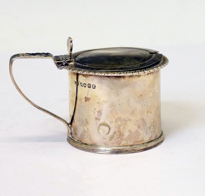 Lot 189 - George IV silver mustard pot, London 1827