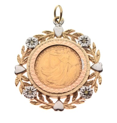 Lot 164 - Elizabeth II 1/10oz gold medallion