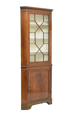 Lot 754 - Corner display cabinet