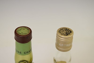 Lot 732 - Green Chartreuse  96° proof, and Yellow Chartreuse 75° proof