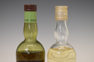 Lot 732 - Green Chartreuse  96° proof, and Yellow Chartreuse 75° proof