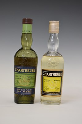 Lot 732 - Green Chartreuse  96° proof, and Yellow Chartreuse 75° proof