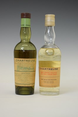 Lot 732 - Green Chartreuse  96° proof, and Yellow Chartreuse 75° proof