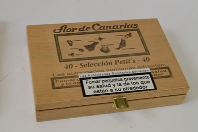 Lot 687 - Flor de Canarias - Especiales and Selection Petit's cigars