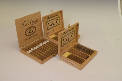 Lot 687 - Flor de Canarias - Especiales and Selection Petit's cigars