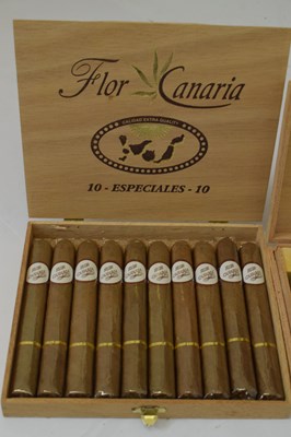 Lot 687 - Flor de Canarias - Especiales and Selection Petit's cigars