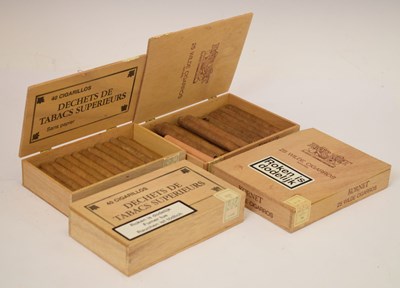 Lot 688 - Dechets de Tabacs Superieurs - Cigarillos, and Kornet Wilde Cigarros