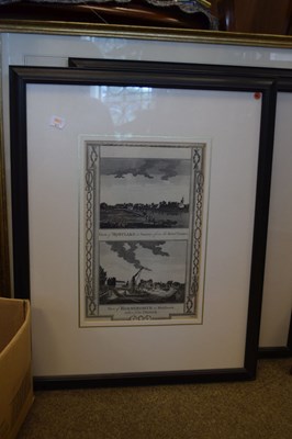 Lot 527 - Group of engravings - Thames views etc
