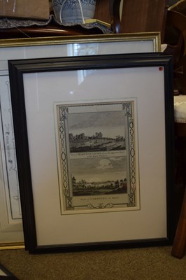 Lot 527 - Group of engravings - Thames views etc